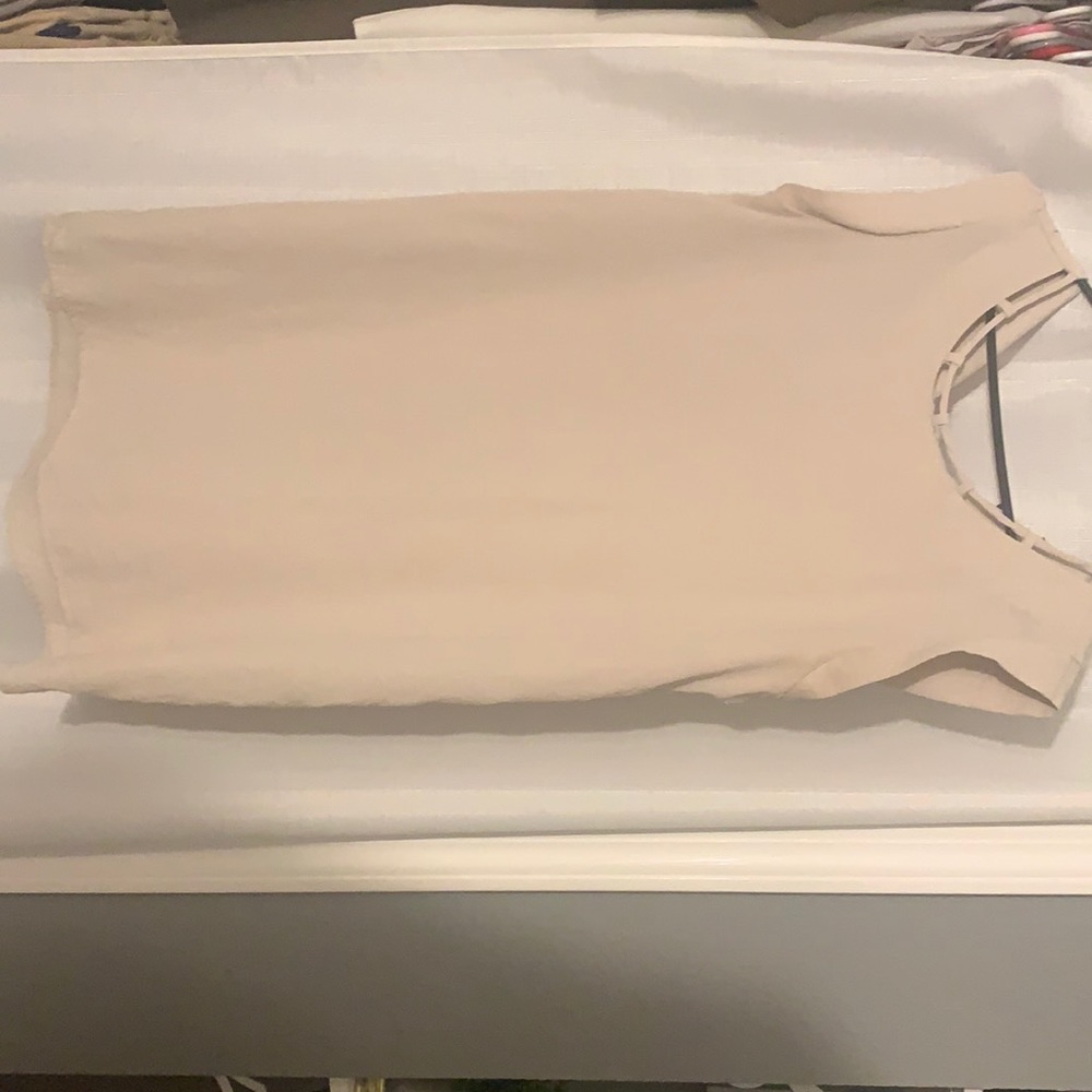 Tan dress